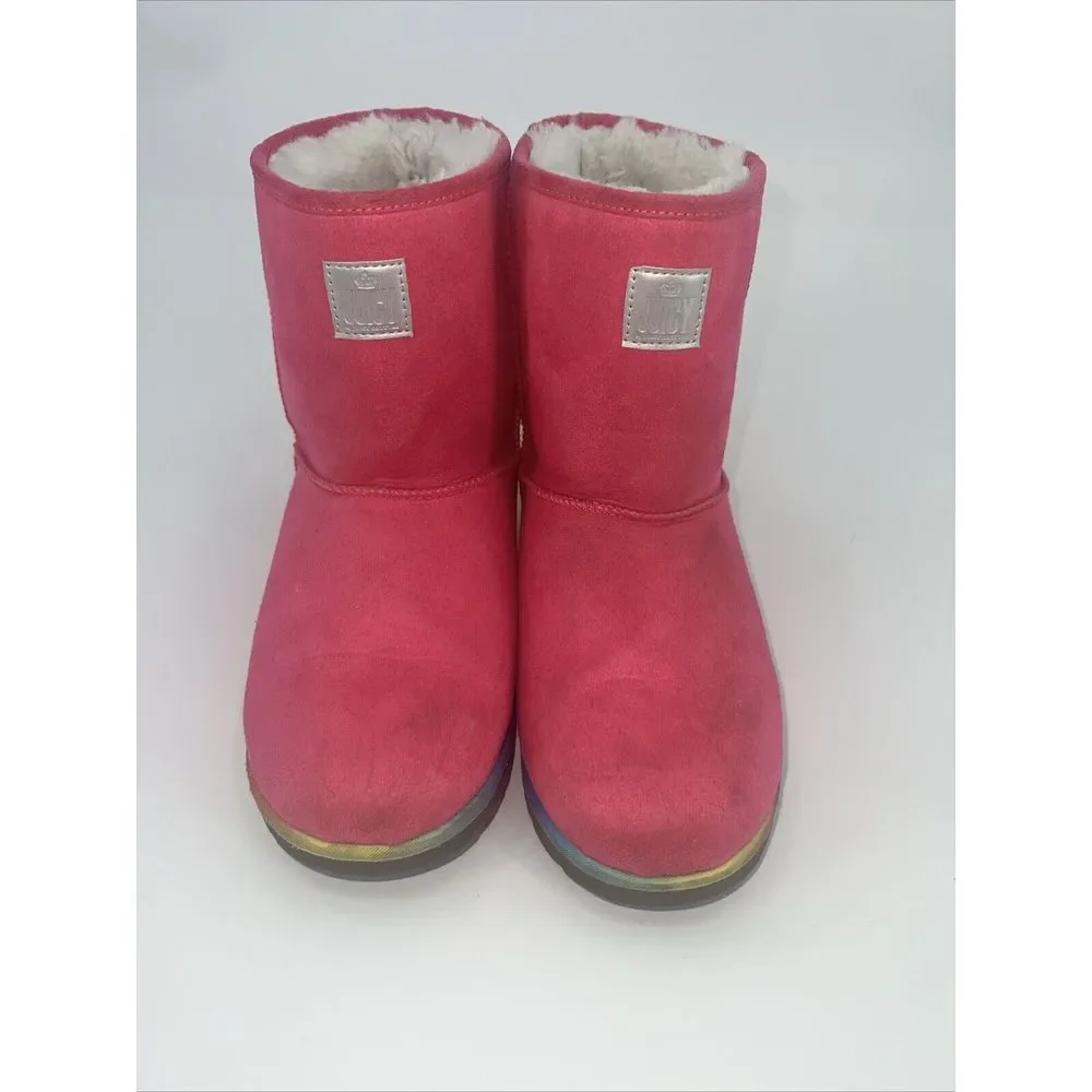 Juicy Couture Big Girls Pink Boots Size‎ 6Y